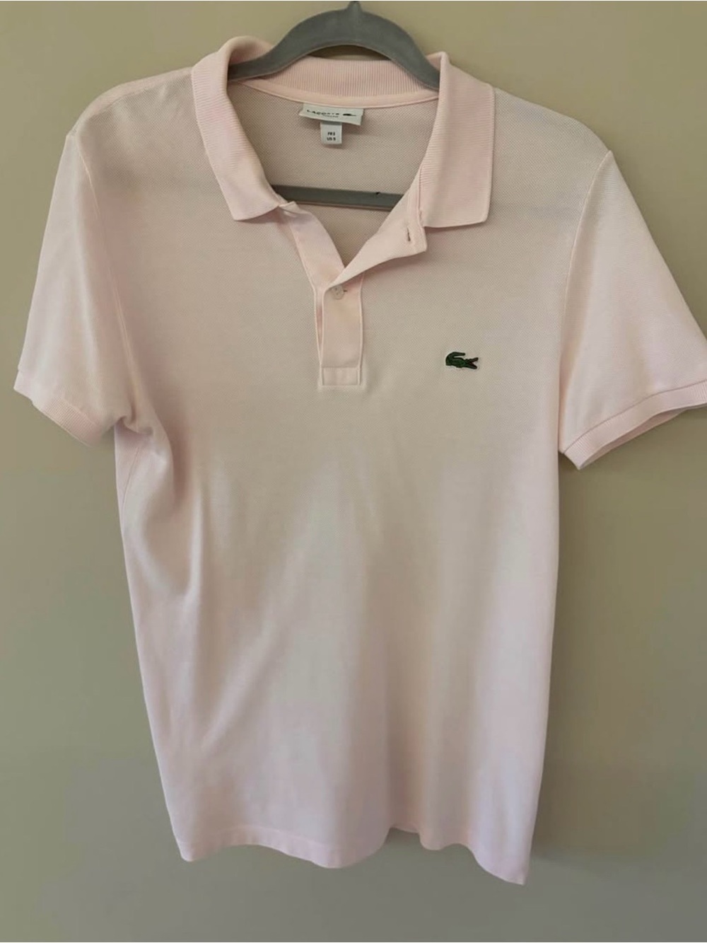 Lacoste Men's Classic Pink Flamingo Polo Shirt